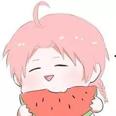 网红吃瓜头像卡通可爱女,卡通可爱女生，萌态十足吸粉无数